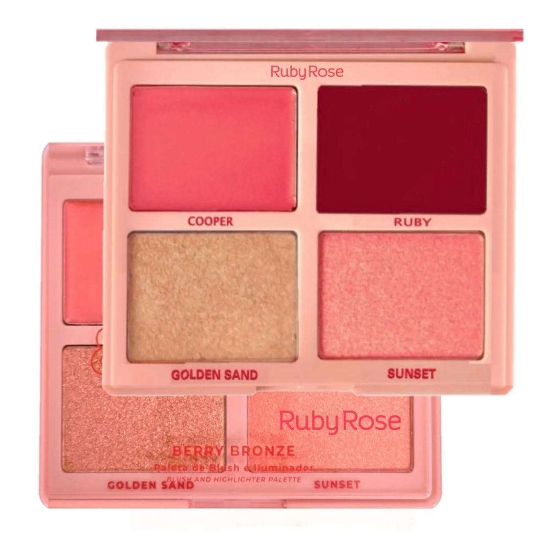 Imagem do produto PALETA BLUSH RUBY ROSE