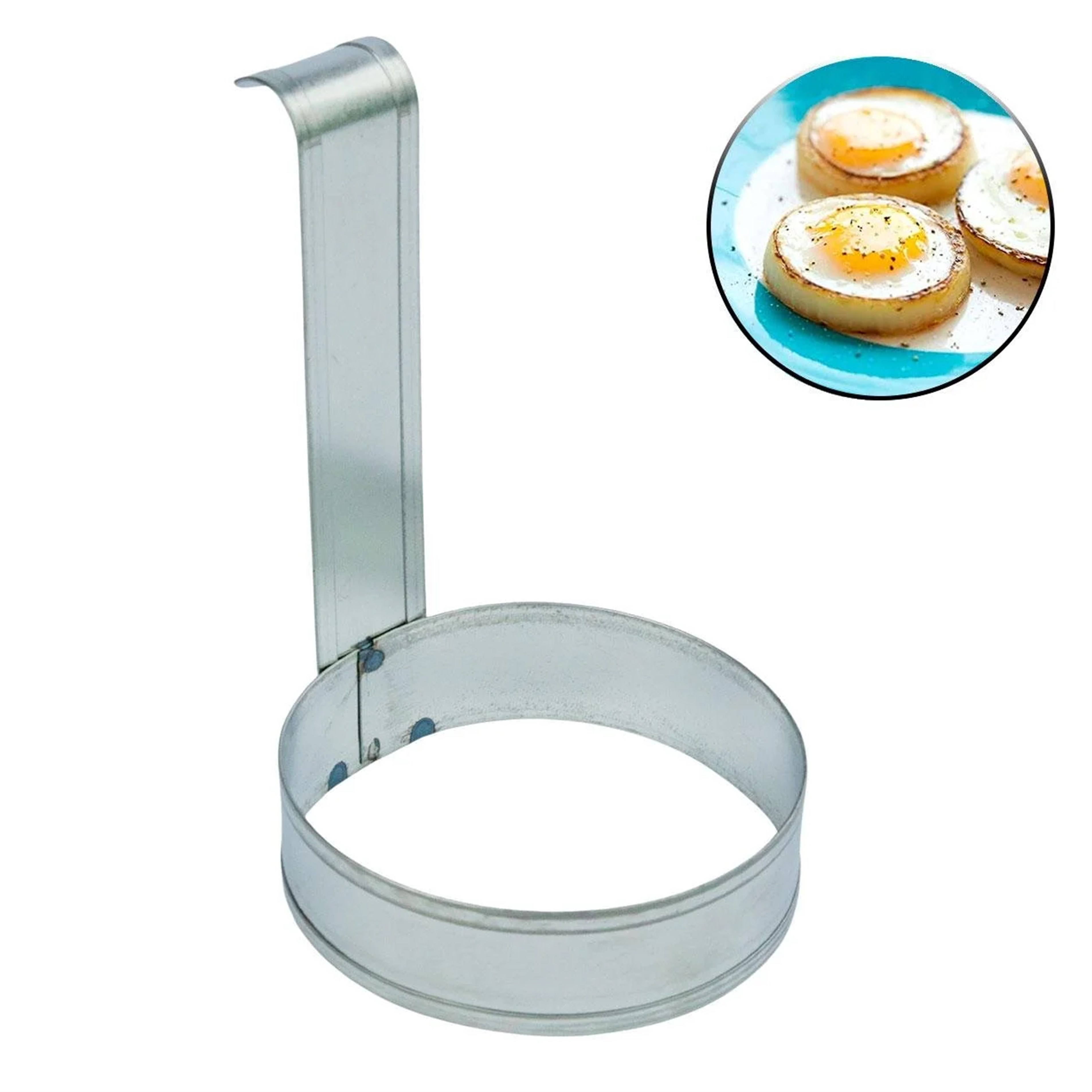 Imagem do produto MOLDE OVO REDONDO INOX