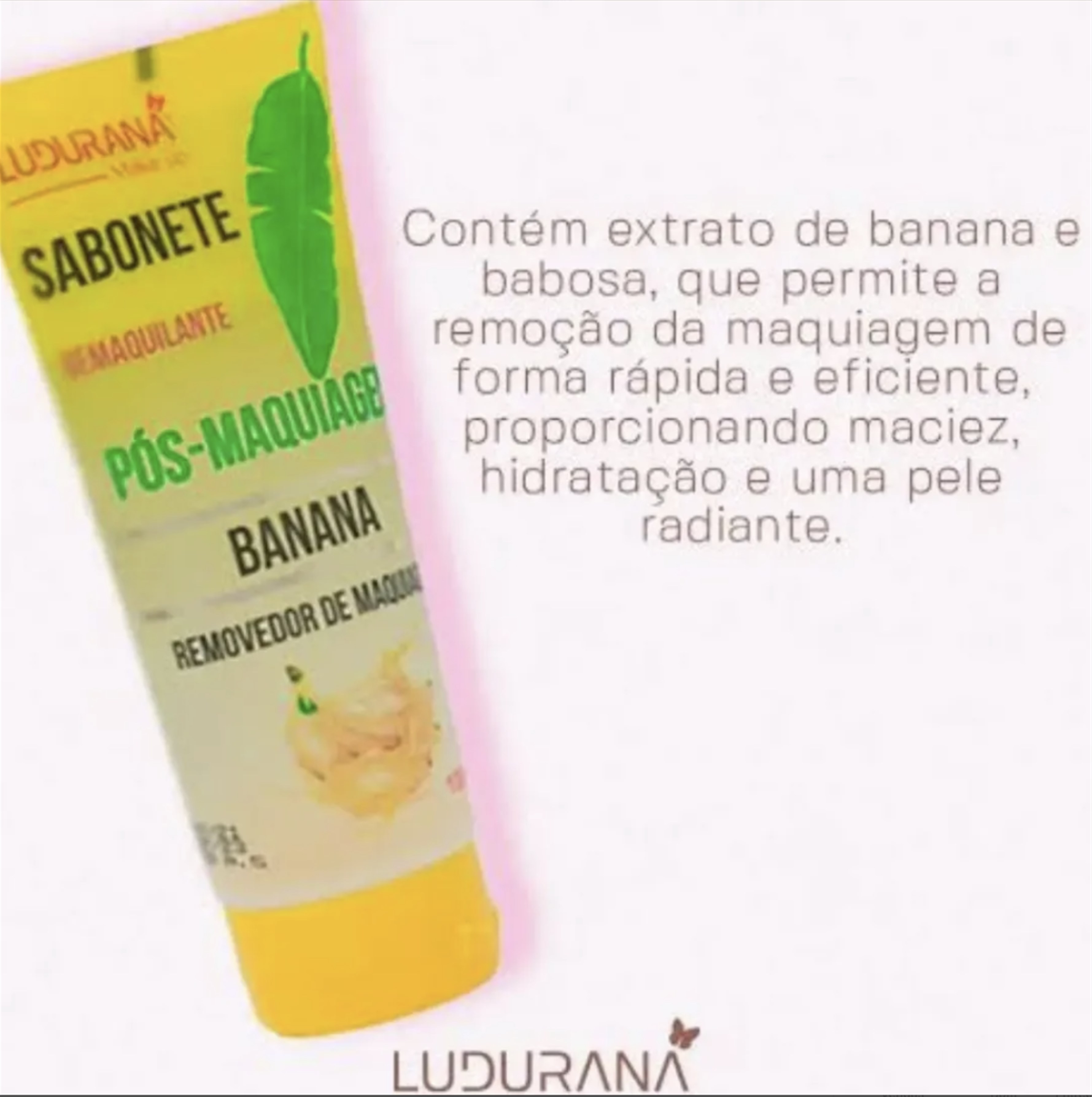 Produto: SABONETE DEMAQUILANTE BANANA